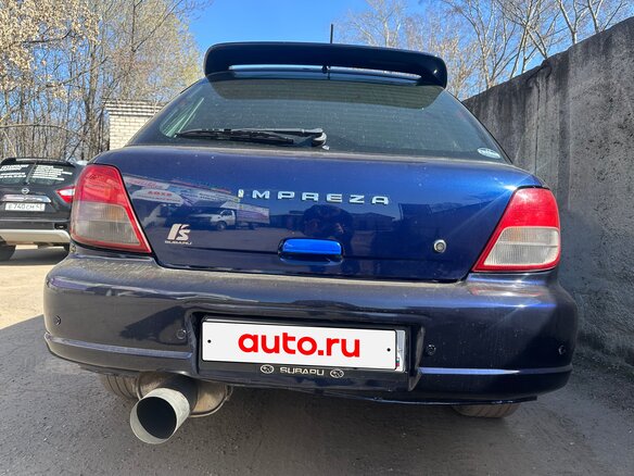 2000 Subaru Impreza WRX II, синий, 890000 рублей - вид 8