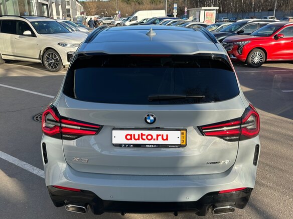 2022 BMW X3 30i xDrive III (G01) Рестайлинг, серебристый, 3200000 рублей - вид 4