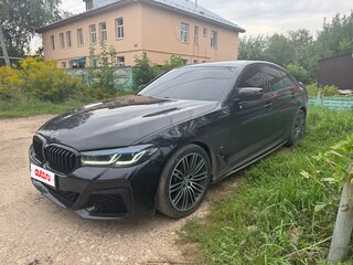 2020 BMW 5 серии 520d VII (G30/G31/G38) Рестайлинг, чёрный, 3000000 рублей, вид 1