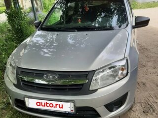 2018 Lada (ВАЗ) Granta I, серебристый, 660000 рублей, вид 2