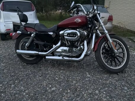 2008 Harley-Davidson Sportster 1200, красный, 600000 рублей, вид 1