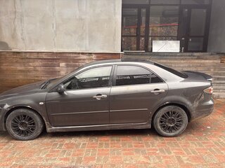 2007 Mazda 6 I (GG) Рестайлинг, серый, 350000 рублей, вид 4