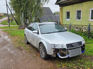 2002 Audi A4 II (B6), серебристый, 500000 рублей, вид 2