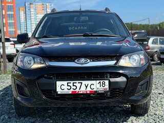 2017 Lada (ВАЗ) Kalina II, чёрный, 489000 рублей, вид 4