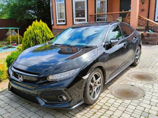 2018 Honda Civic X, чёрный, 1650000 рублей, вид 2