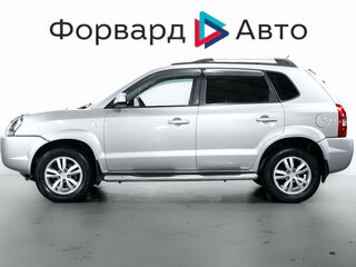 2008 Hyundai Tucson I, серебристый, 830000 рублей, вид 4
