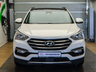 2017 Hyundai Santa Fe III Рестайлинг, белый, 2200000 рублей, вид 2