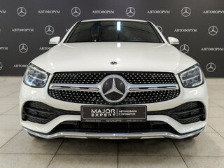 2020 Mercedes-Benz GLC Coupe 300 d I (C253) Рестайлинг, белый, 4840000 рублей, вид 2