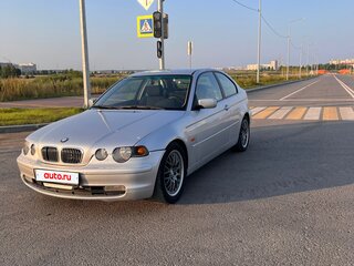 2002 BMW 3 серии Compact 318i IV (E46) Рестайлинг, серый, 575000 рублей, вид 1