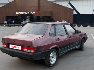 1999 Lada (ВАЗ) 21099, красный, 65000 рублей, вид 3