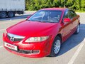 2006 Mazda 6 I (GG) Рестайлинг, красный, 210000 рублей