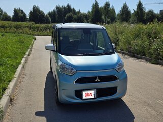 2017 Mitsubishi eK Space I Рестайлинг, голубой, 645000 рублей, вид 2