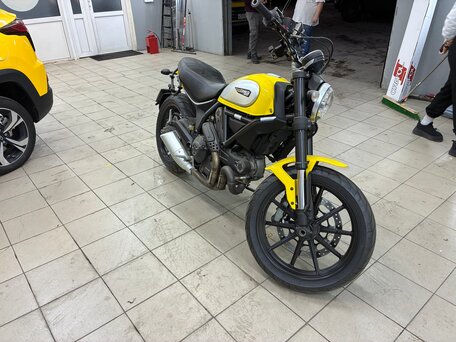 2015 Ducati Scrambler 800, жёлтый, 580000 рублей, вид 4