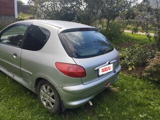 2000 Peugeot 206, серый, 180000 рублей, вид 4