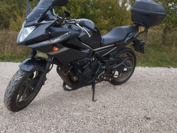 2009 Yamaha XJ6 (FZ6R), серый - вид 7