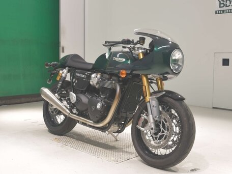 2024 Triumph Thruxton, зелёный, 1908000 рублей, вид 2