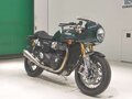 2024 Triumph Thruxton, зелёный - вид 1
