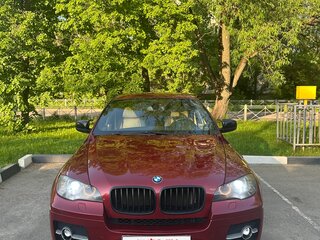 2009 BMW X6 35i 6-speed I (E71), красный, 1750000 рублей, вид 2