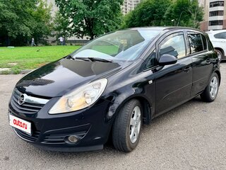 2007 Opel Corsa D, чёрный, 560000 рублей, вид 1