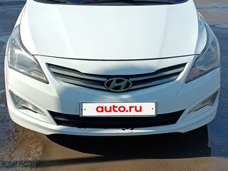 2016 Hyundai Solaris I Рестайлинг, белый, 749300 рублей, вид 1