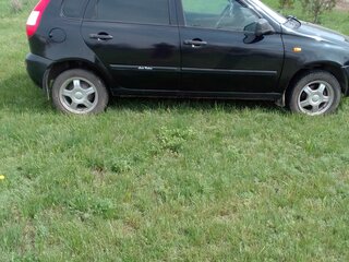 2012 Lada (ВАЗ) Kalina I, чёрный, 280000 рублей, вид 1