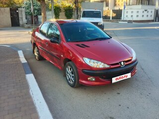 2007 Peugeot 206, красный, 450000 рублей, вид 4