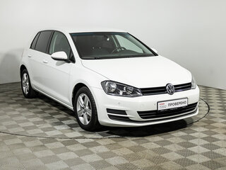 2013 Volkswagen Golf VII, белый, 1199700 рублей, вид 3