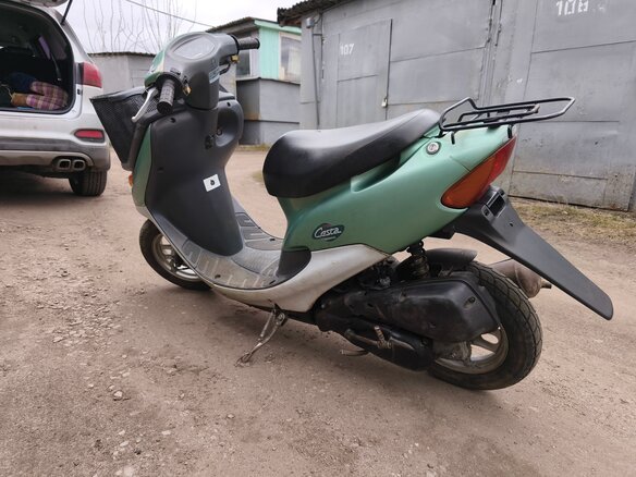 1999 Honda Dio, зелёный, 49000 рублей - вид 11