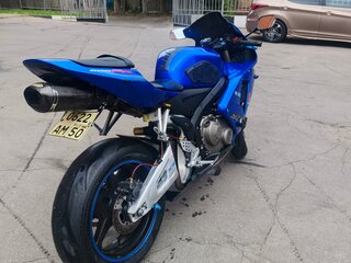2005 Honda CBR 600RR, синий, 475000 рублей, вид 5