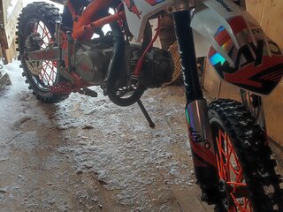 2024 Kayo Basic TT125, оранжевый, 75000 рублей, вид 1