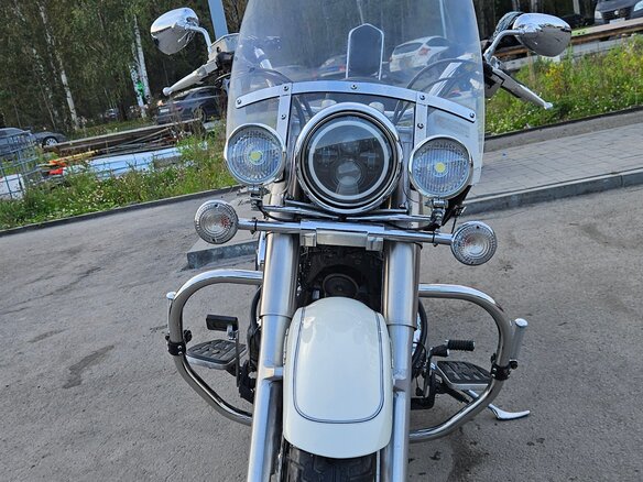 2002 Yamaha XVS1100, бежевый, 655000 рублей