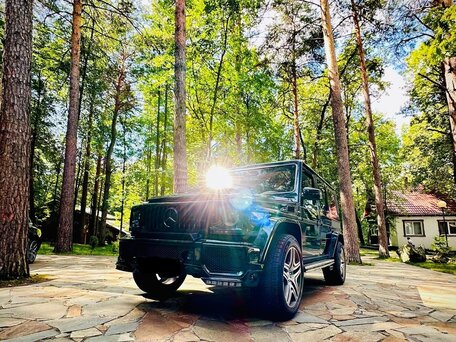 1997 Mercedes-Benz G-Класс 320 II (W463), чёрный, 1700000 рублей, вид 4