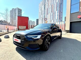 2020 Audi A6 45 TFSI V (C8), чёрный, 3650000 рублей, вид 1