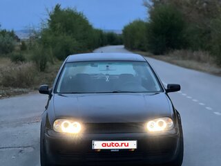 2002 Volkswagen Golf IV, чёрный, 370000 рублей, вид 1
