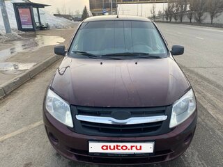 2013 Lada (ВАЗ) Granta I, красный, 190000 рублей, вид 2