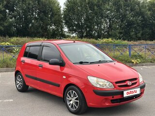 2007 Hyundai Getz I Рестайлинг, красный, 315000 рублей, вид 2