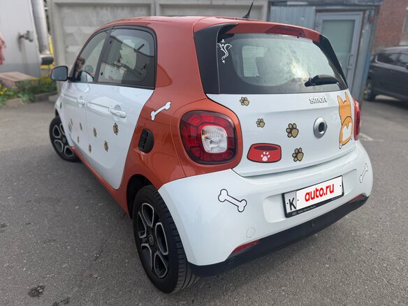 2016 Smart Forfour II, белый, 1200000 рублей - вид 8