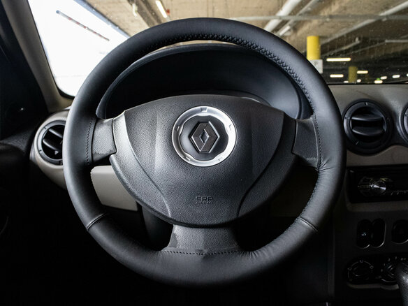 2013 Renault Sandero I, бежевый - вид 5