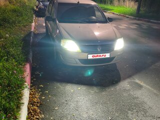 2012 Renault Logan I Рестайлинг, бежевый, 560000 рублей, вид 3
