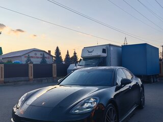 2017 Porsche Panamera 4S II, чёрный, 5700000 рублей, вид 2