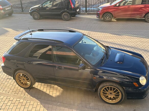2000 Subaru Impreza WRX II, синий, 890000 рублей - вид 10