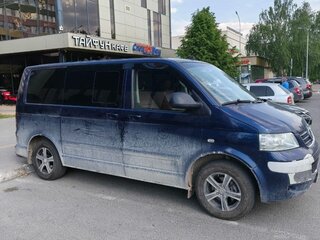 2003 Volkswagen Multivan T5, синий, 900000 рублей, вид 3