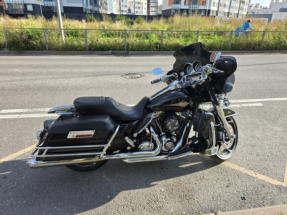 2010 Harley-Davidson Electra Glide, чёрный, 1050000 рублей - вид 6