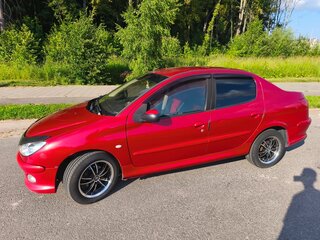 2009 Peugeot 206, красный, 255000 рублей, вид 5