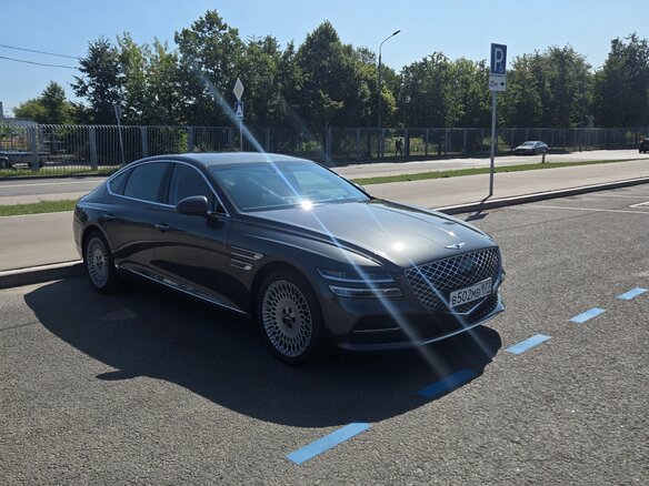 2021 Genesis G80 II, серый, 4500000 рублей