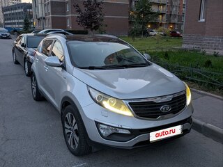 2010 Kia Sportage III, серебристый, 860000 рублей, вид 4