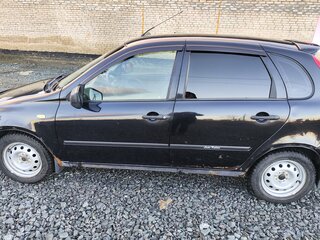 2011 Lada (ВАЗ) Kalina I, чёрный, 360000 рублей, вид 4