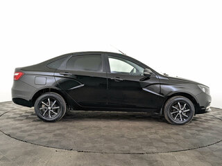 2020 Lada (ВАЗ) Vesta I, чёрный, 860000 рублей, вид 4