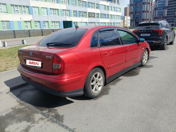 2004 Citroen C5 I, красный - вид 7