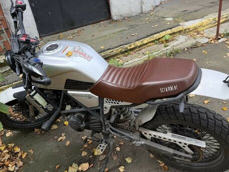 2025 Fuego Scrambler 3.0, серебристый, 200000 рублей, вид 2